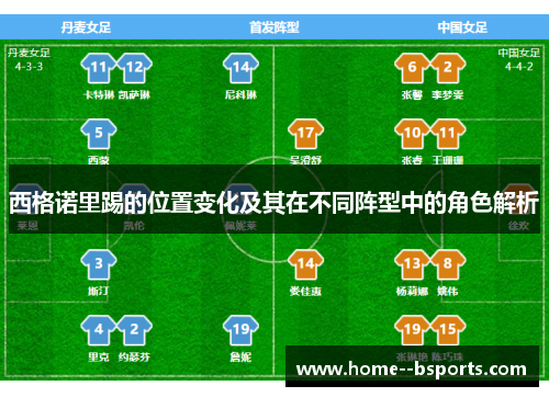 西格诺里踢的位置变化及其在不同阵型中的角色解析 西格诺里踢的位置变化及其在不同阵型中的角色解析